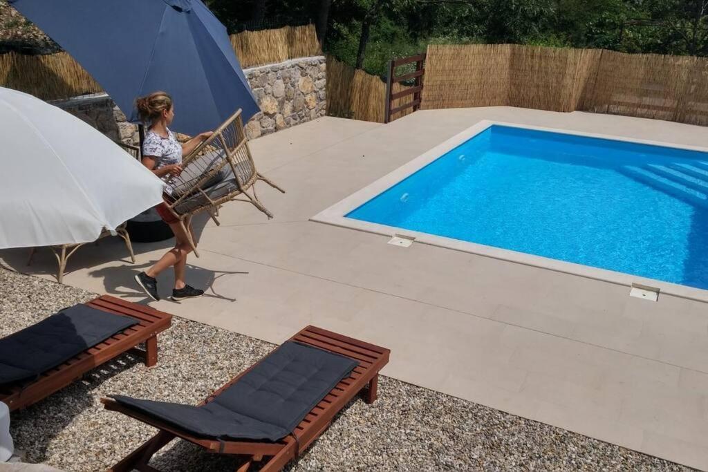 Holiday Home With Private Pool Near Opatija Jurdani Exteriér fotografie